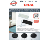 TEFAL Szczotki boczne x2 + filtr x1 - do robotów Explorer S20 RG6875 i Explorer S40 RG7267 (ZR720001) - 1477798 - zdjęcie 4